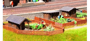 noch 66804 Jardin familial en kit diorama